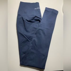 Alphalete Amplify Leggings Whale Blue